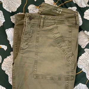 JCrew Skinny Twill Utility Pant